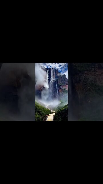 Angel Falls is the highest free-falling waterfall in the world.