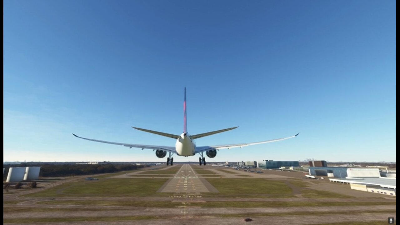 Airbus A300-900 Landing and Parking at KMSP