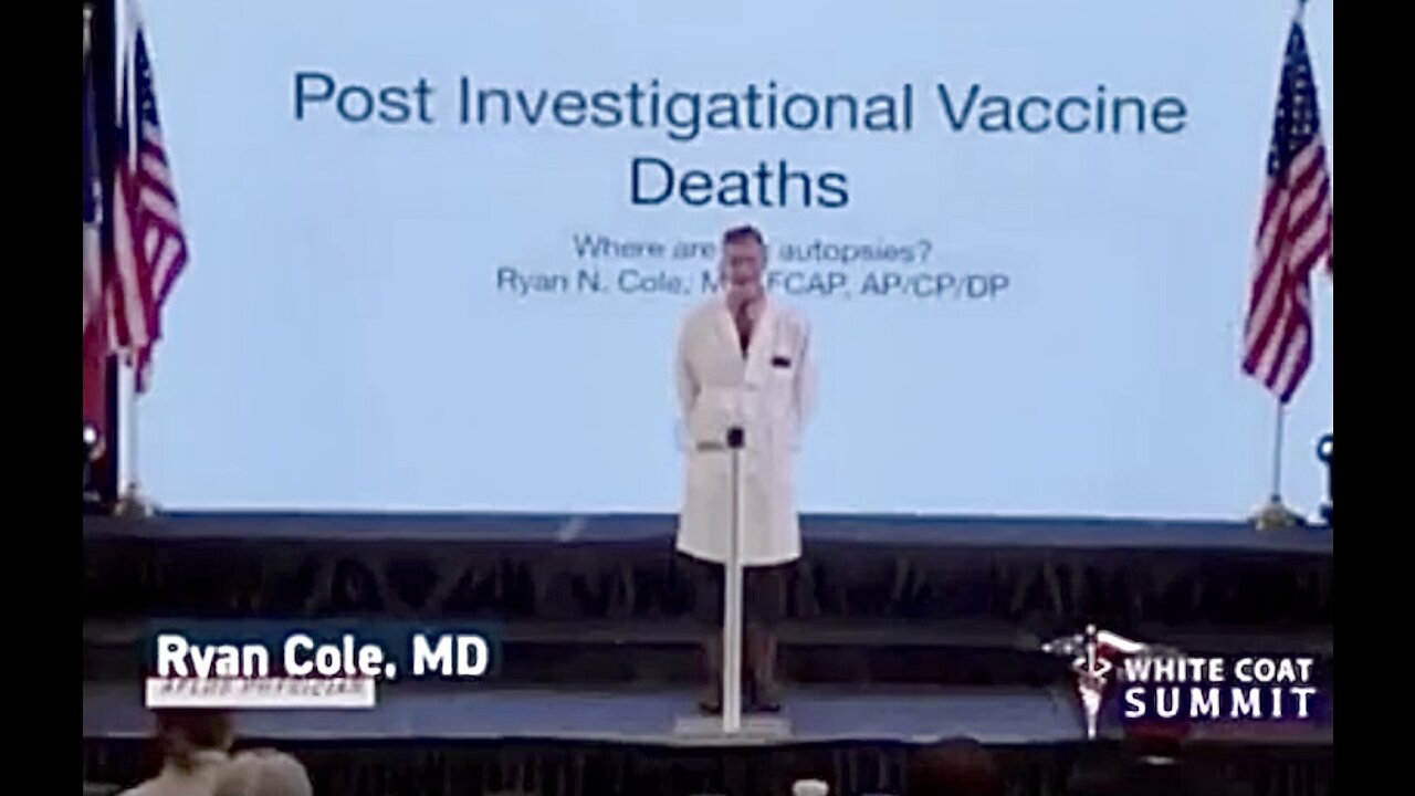 White Coat Summit 2021, Dr Ryan Cole on COVID Spike Protein