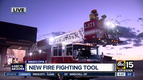 New fire fighting tool available in Maricopa