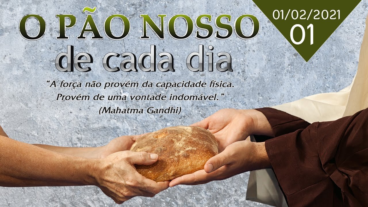 O Pão Nosso de Cada Dia com André Luis Chiarini Villar | 1º Programa | 01/02/2021