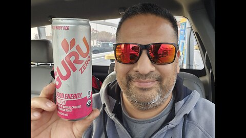 Guru Wild Ruby Red Energy Drink Review