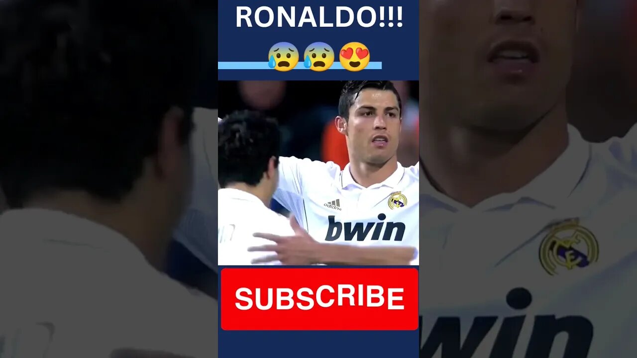 RONALDO!!!!! 😨😨😱😨😨😱