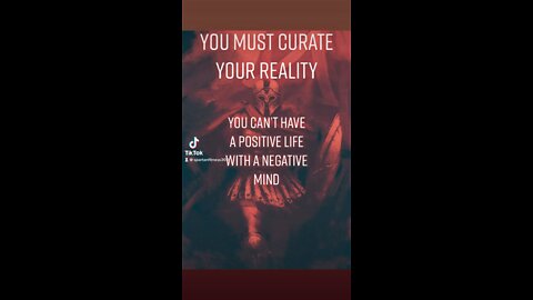 How to curate your reality