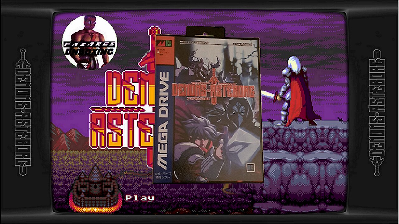 Fazares Unboxing - DEMONS OF ASTENBORG SEGA MEGA DRIVE (ITA)