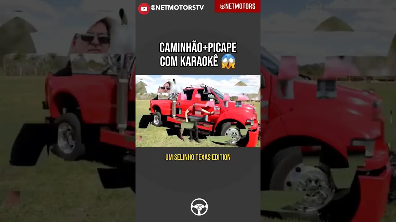 PICAPE+CAMINHÃO COM KARAOKÊ e 1000watts de potencia #shortsfeed #carrosclassicos #viral #explorar