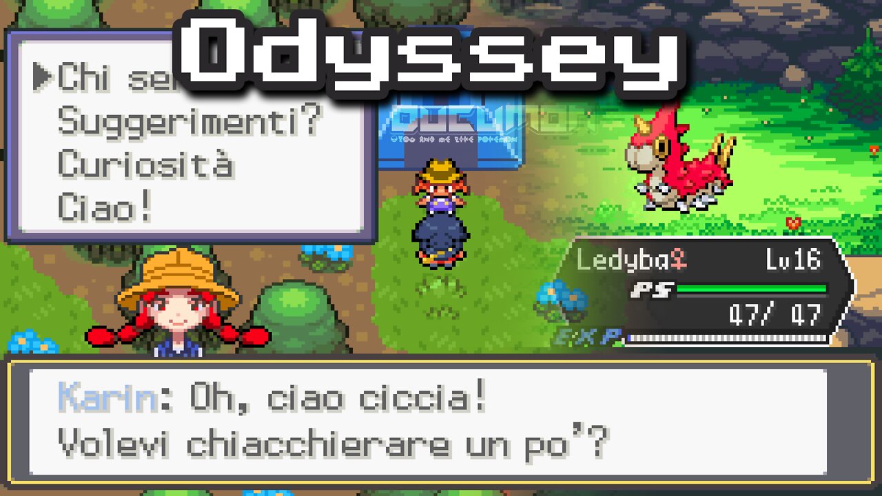 Pokemon Odyssey - New GBA Hack ROM after Pokemon Climax with new region, new story, iv-ev checker