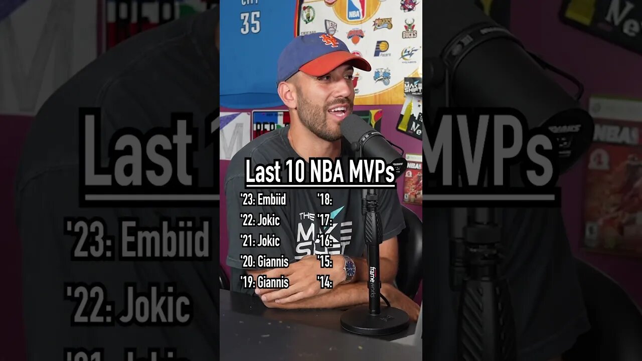 Can You Name The Last 10 NBA MVPS?? #shorts #nba #nbafinals