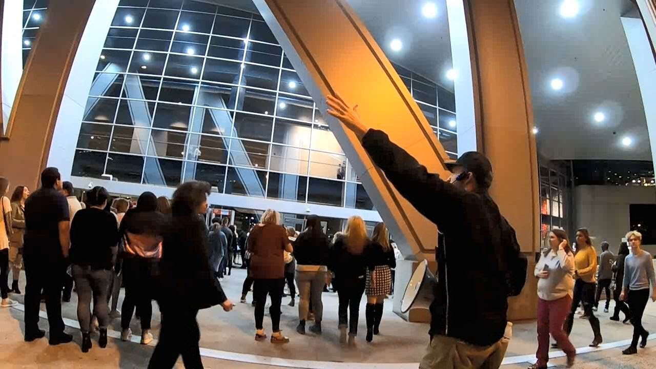 Ariana Grande Concert Street Preaching - State Farm Arena - Atlanta, GA - Kerrigan Skelly