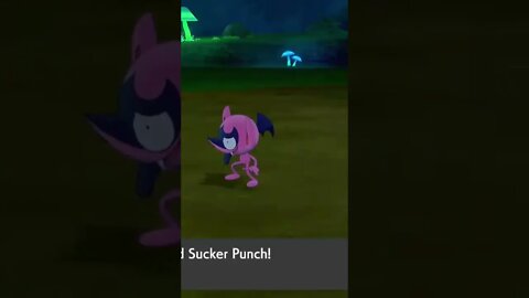 Pokémon Sword - Wild Impidimp Used Sucker Punch!