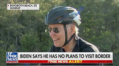 Biden Tells Press Border Crisis Going "Much Better," Says He Has No Plans To Visit Southern Border
