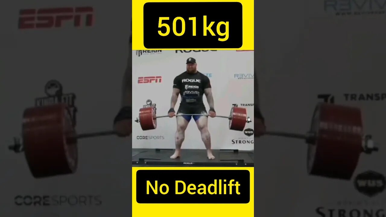 Deadlift de 501kg no Deadlift.