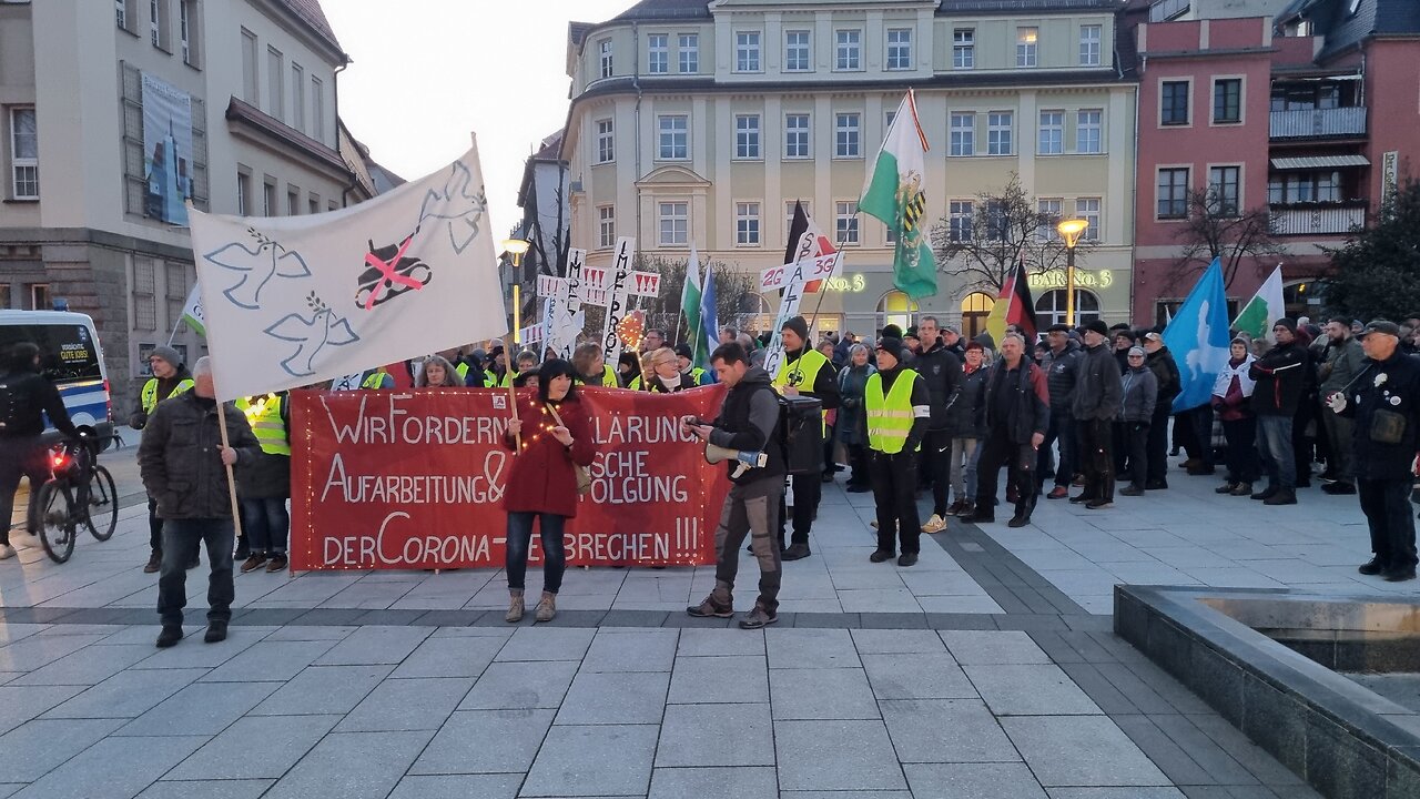 MONTAGSSPAZIERGANG + KFZ Landwirtschaft und Gewerbe - BAUTZEN, 18 03 2024, 163. MAHNWACHE đ