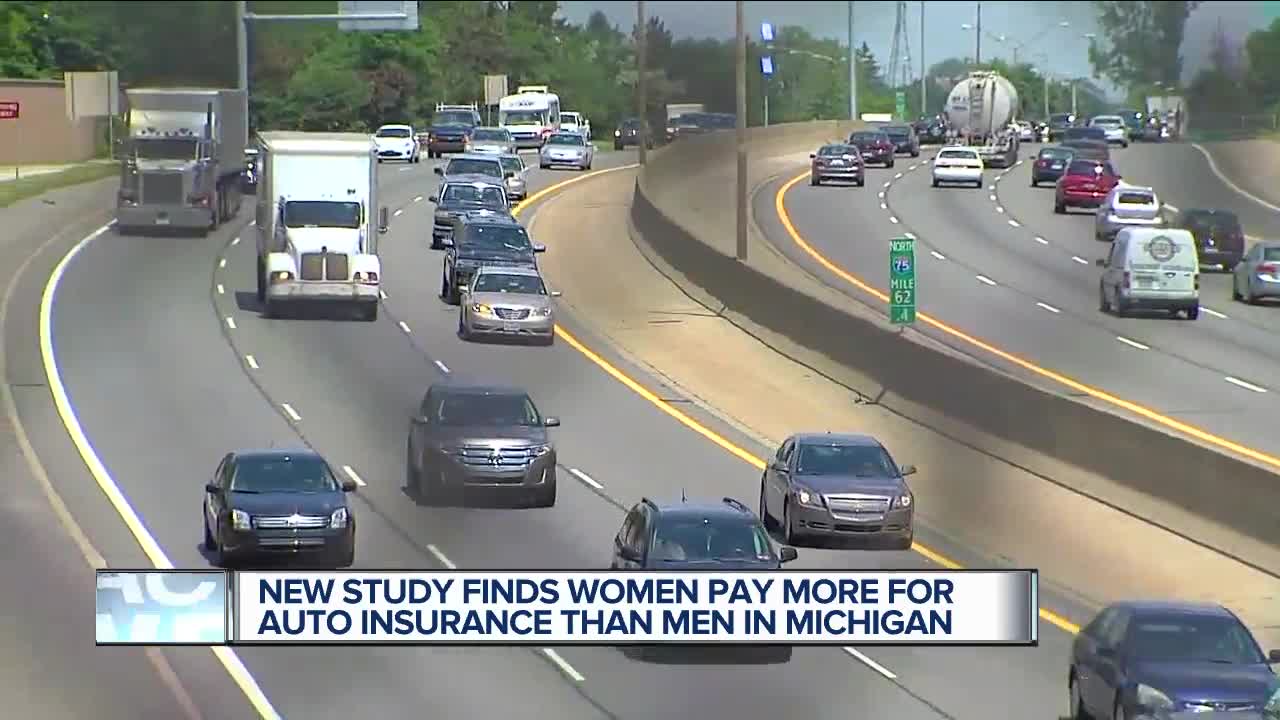 New study finds women pay more for auto insurance than men in Michigan