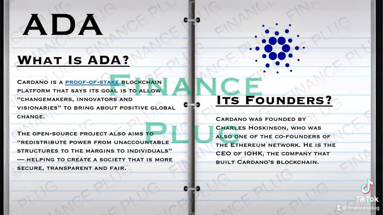 Cardano (ADA) Explained In Seconds ⚡️