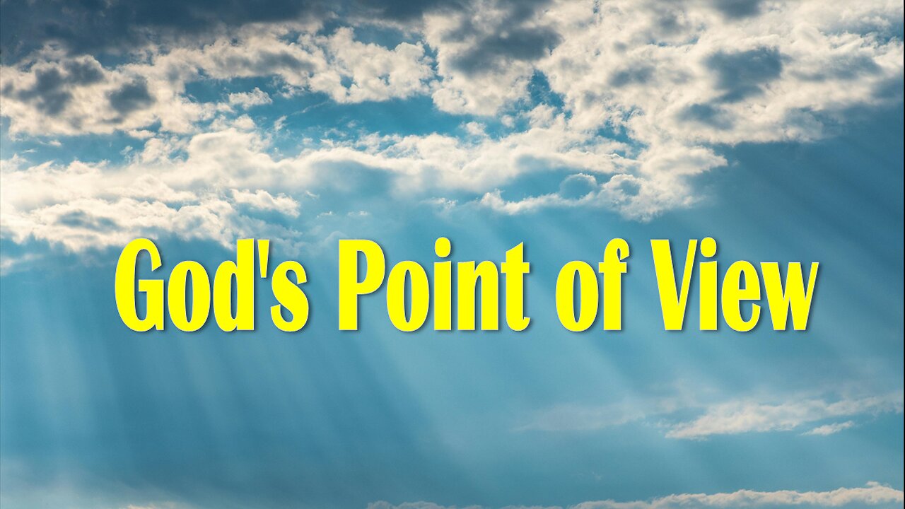 God’s Point Of View - John 3:16 C.M. Sunday Morning Service LIVE Stream 1/21/2024