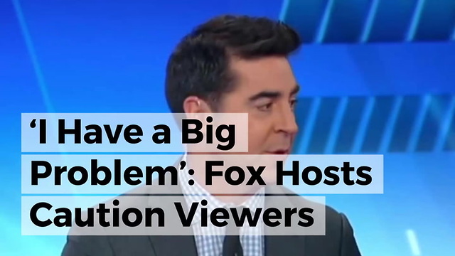 ‘I Have A Big Problem’: Fox Hosts Caution Viewers Right Before Roy Moore Election