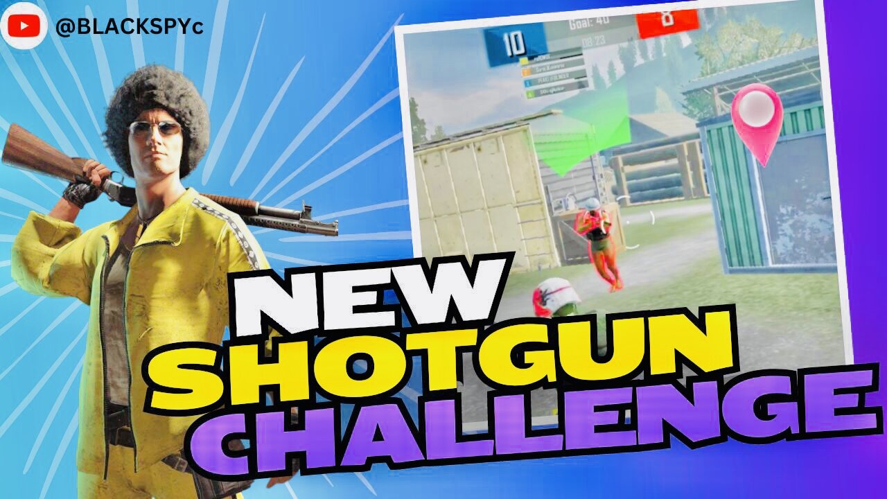 Shotgun challenge | TDM | 4v4 | bgmi gameplay | rank push