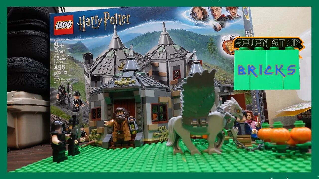 Hagrid's Hut: Buckbeak's Rescue speed build & review - Lego Harry Potter set 75947 - 496 pcs