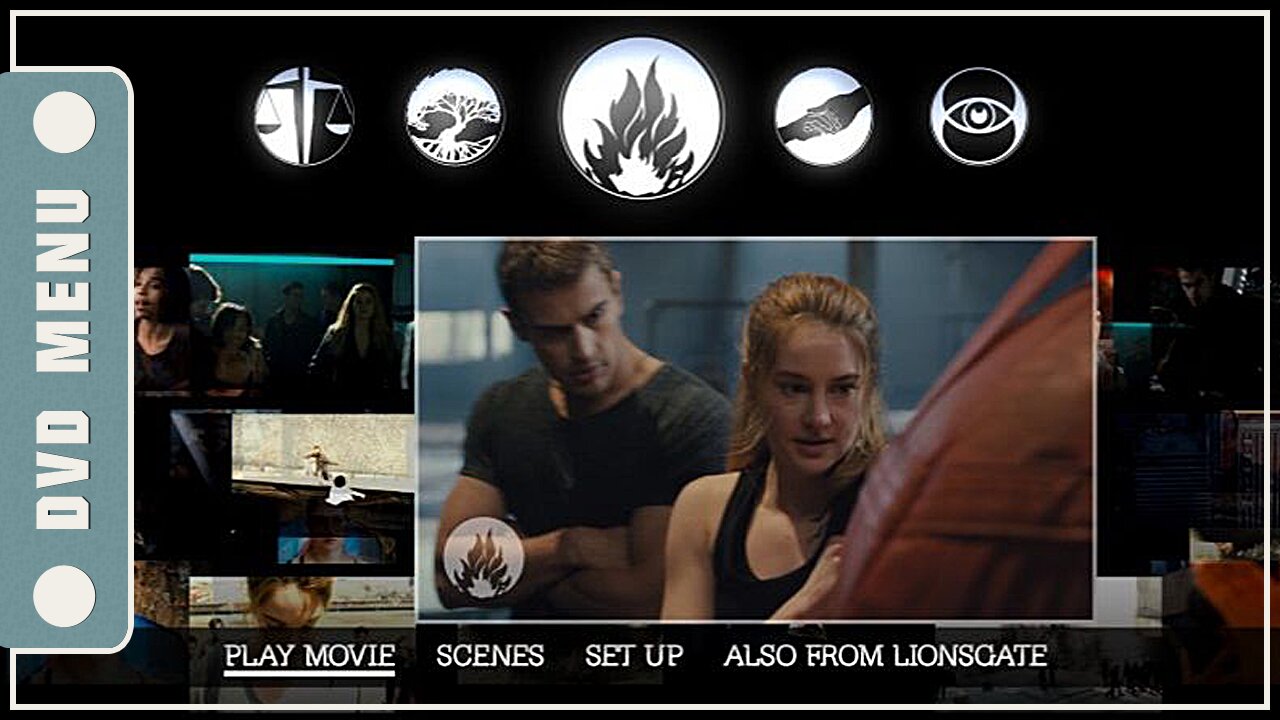 Divergent - DVD Menu