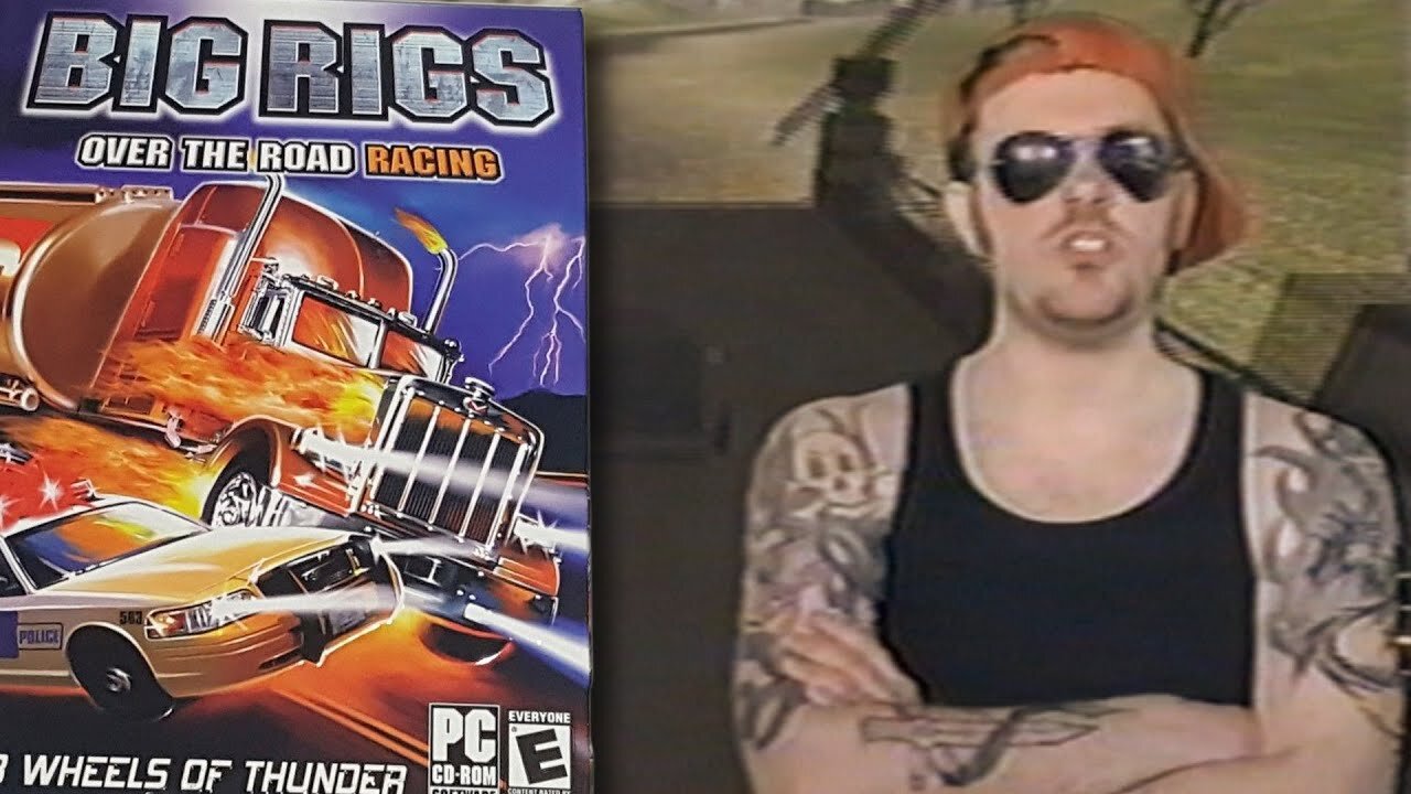 Big Rigs: Over the Road Racing (PC) - Angry Video Game Nerd (AVGN) | Cinemassacre