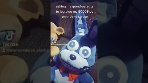 nightnarebonnie:Asking my grands-parents be like #fnafplush #fnaf #gabesworld