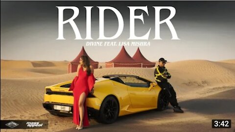 DIVINE - RIDER Feat. Lisa Mishra l Prod. by Kanch, Stunnah Beatz | Official Music Video