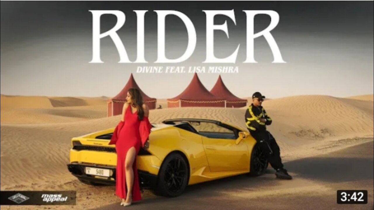 DIVINE - RIDER Feat. Lisa Mishra l Prod. by Kanch, Stunnah Beatz | Official Music Video