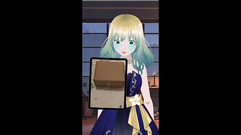 À vtuber unboxing video