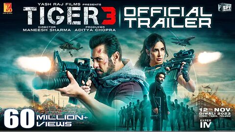 Tiger 3 Trailer | Salman Khan, Katrina Kaif, Emraan Hashmi | Maneesh Sharma | YRF Spy Universe