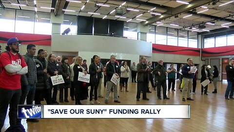 "Save our Suny" funding rally