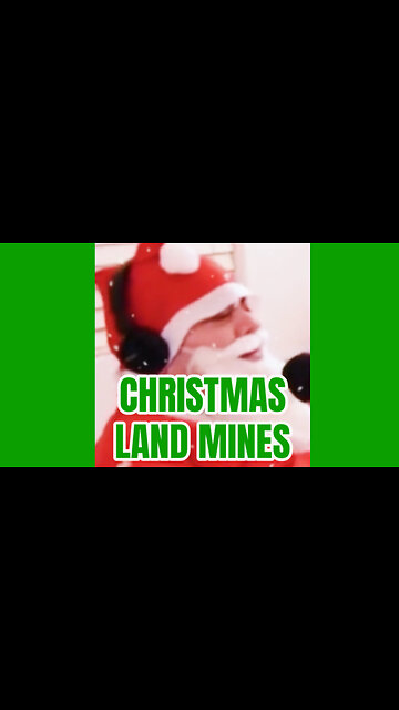 Christmas Land Mines #shorts