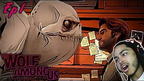 THE BIG BAD WOLF!!! | [The Wolf Among Us] - Ep 1: Faith