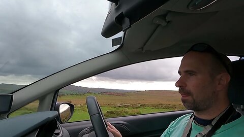 Driving and vlog Dartmoor before a hike. 4th Oct 2023