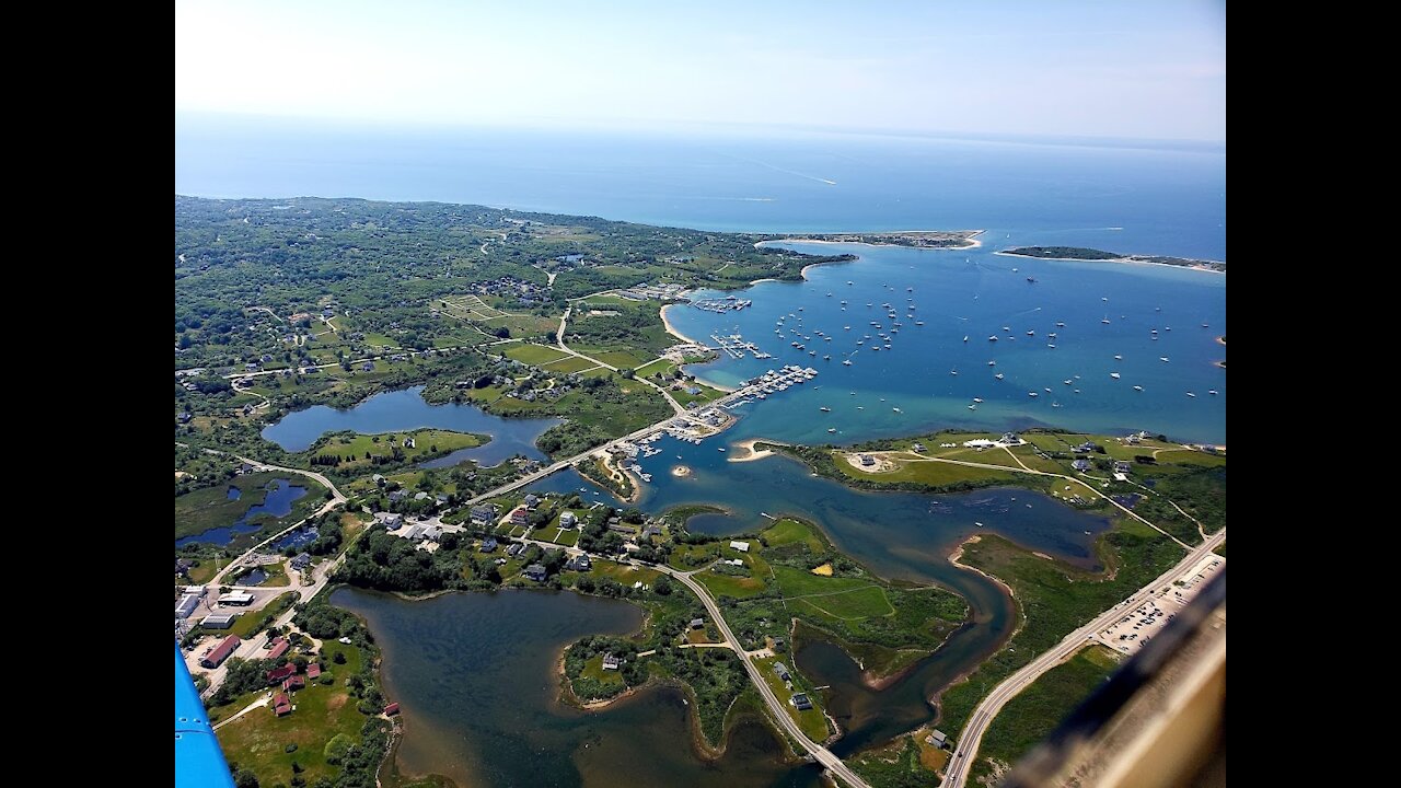 Landing at Block Island Runway 28