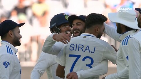 Siraj x King Kohli ♥️ Celebration | Aus vs IND 1st Test 2024 Perth