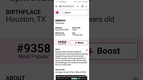 HAPPY 19 BIRTHDAY MOSIAH.H TikTok Star
