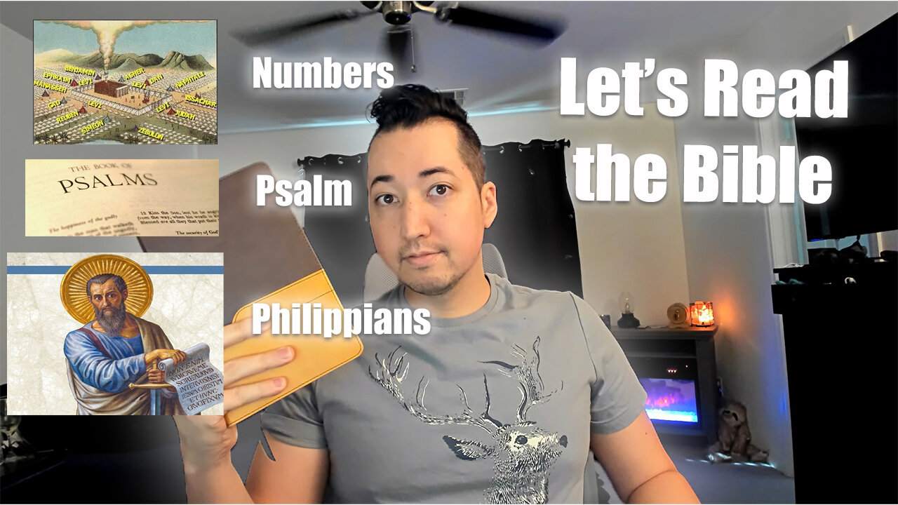 Day 134 of Let's Read the Bible - Numbers 17, Psalm 106, Philippians 2