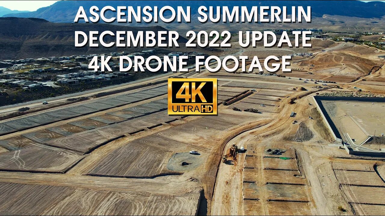 Ascension Summerlin December 2022 Update 4K Drone Footage