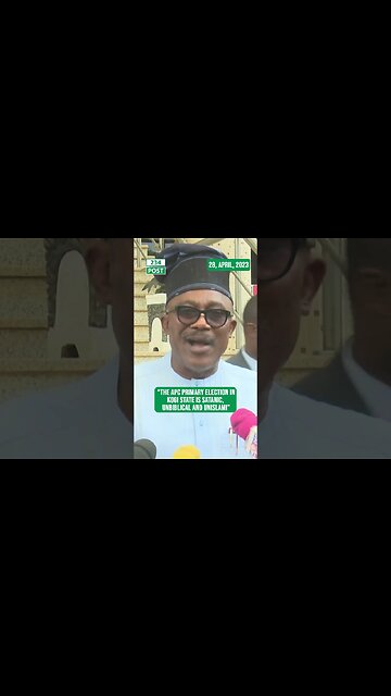 APC Governorship Primary in Kogi Was Satanic, Unbiblical and Unislamic #shorts