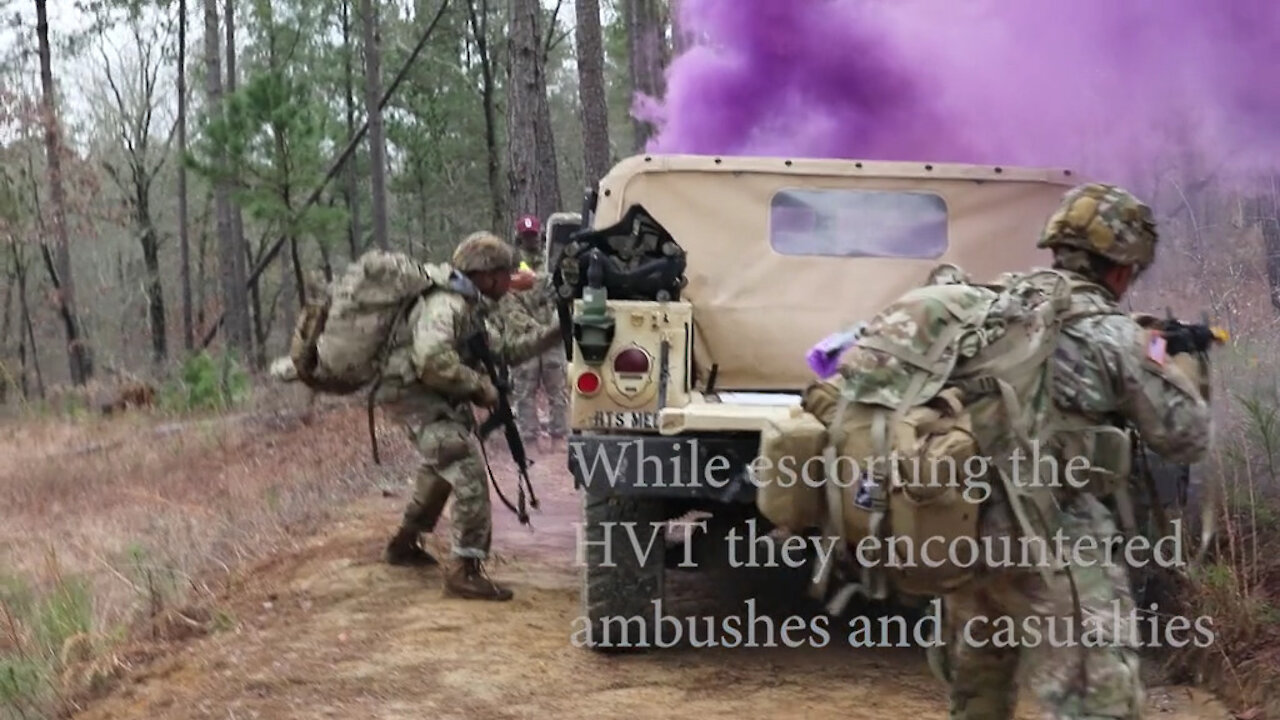 Army Best Medic Competition 2021 Operation Red Storm High Value Target