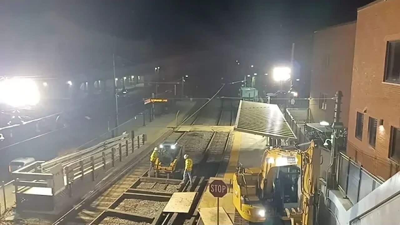 it has been several hours and still they have not started the demolition of the stairs