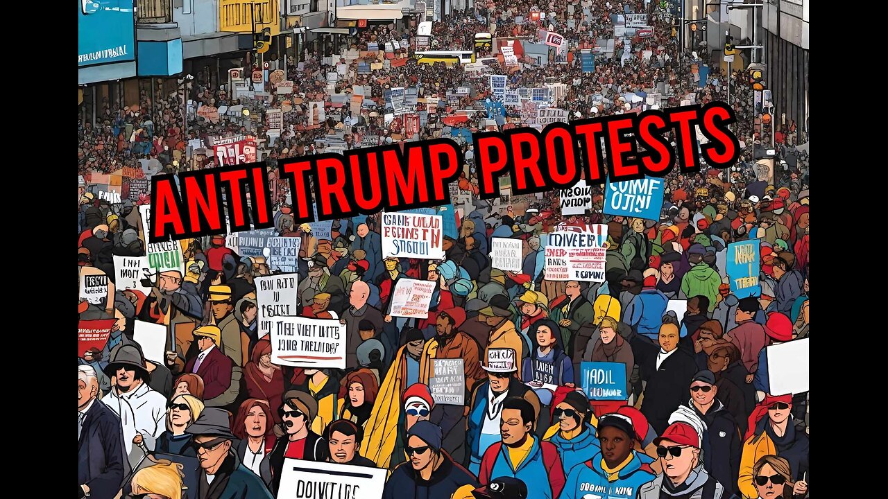 More Fake anti trump protests as Governments look for excuses to hide the Last 4 Years