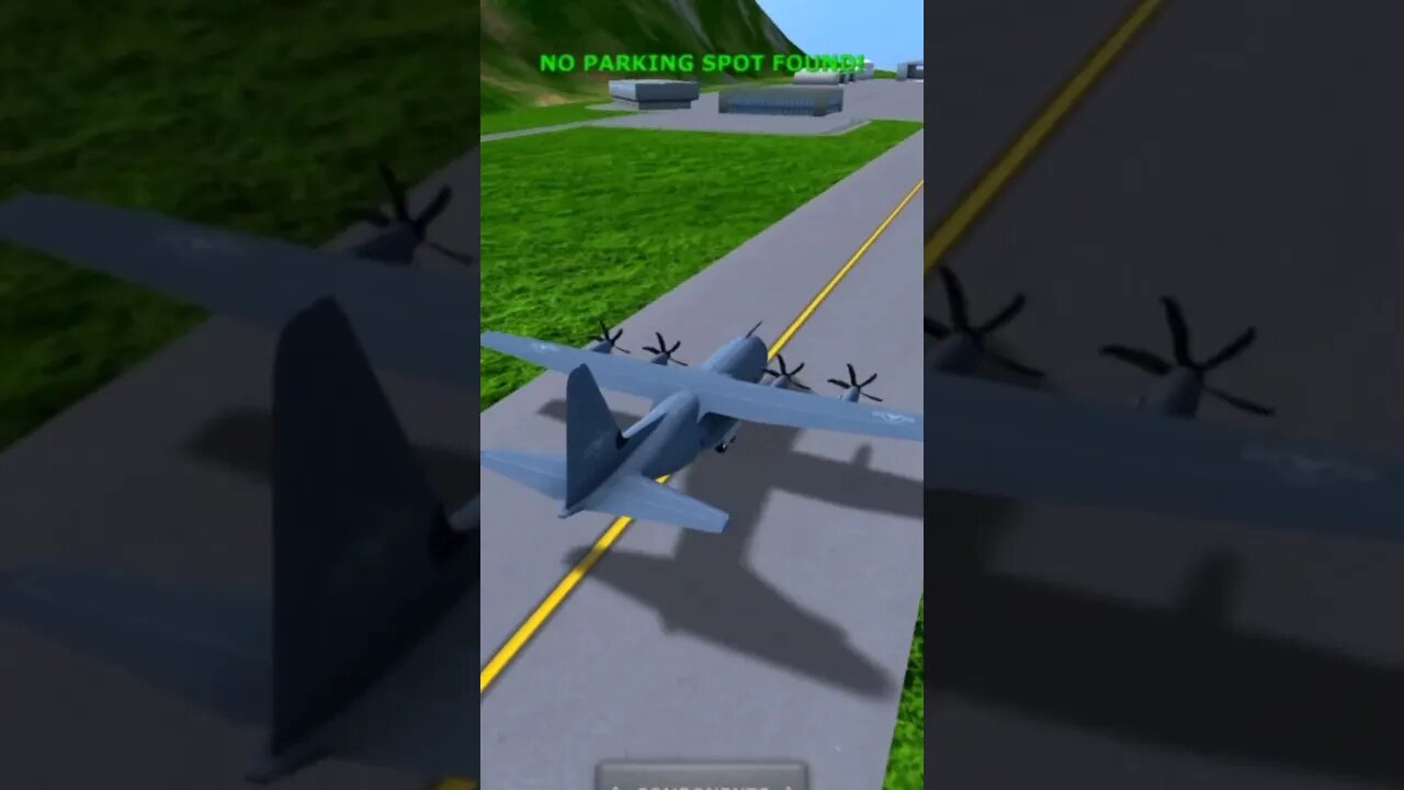 Flying HC 130 overseas | Turboprop Flight Simulator #shorts