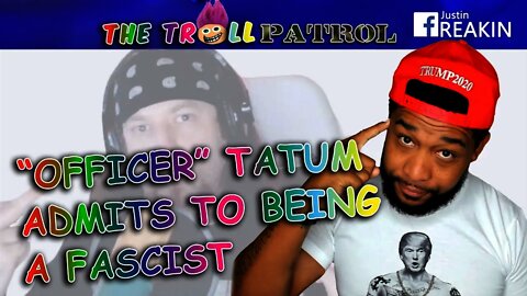 Former Cop Brandon “Officer” Tatum Details His Disdain For Democracy In idiotic Rant