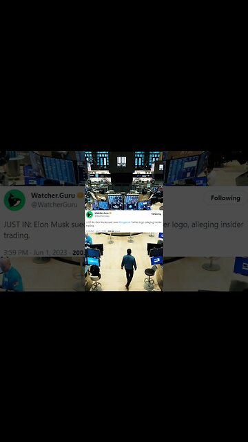 Elon Musk Is being SUED Over Dogecoin Twitter Logo