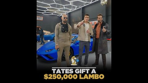 Tate gifts a Lamborghini to his friend (pt.2)