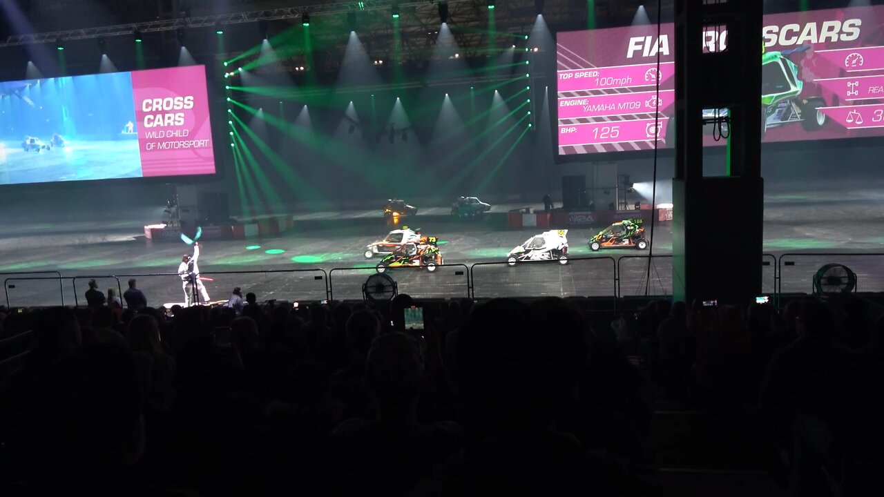 14-01-2024, Autosport's Show, Live Action Arena, FIA Crosscars