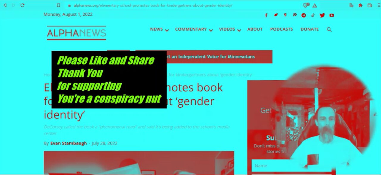 PRINCIPAL IN MINNETONKA MINNESOTA APPROVES "GENDER IDENTITY" BOOKS FOR THE KINDERGARTEN CHILDREN