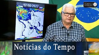 Chuvas seguem avançando pelo Brasil central e boa parte da região Norte